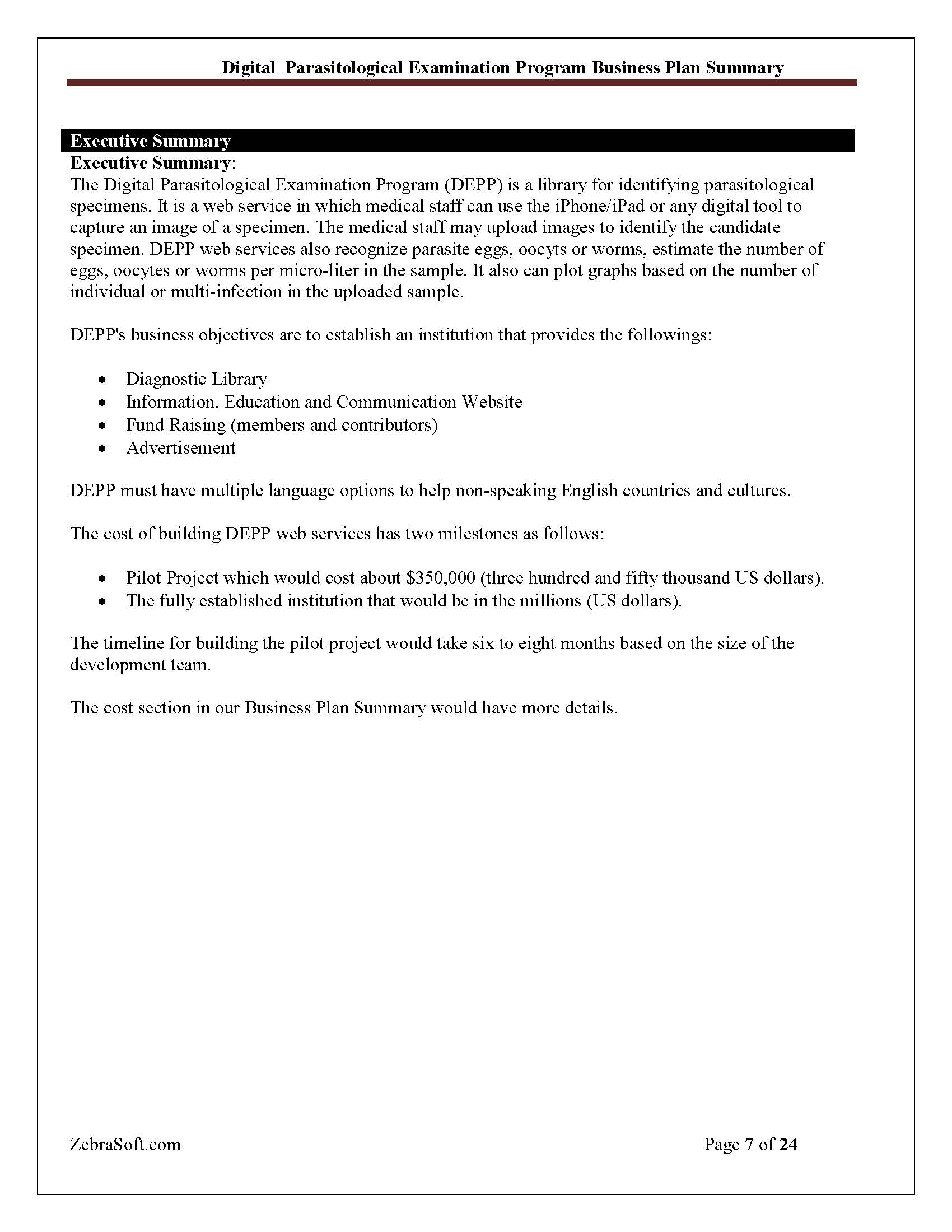 Business Plan 7