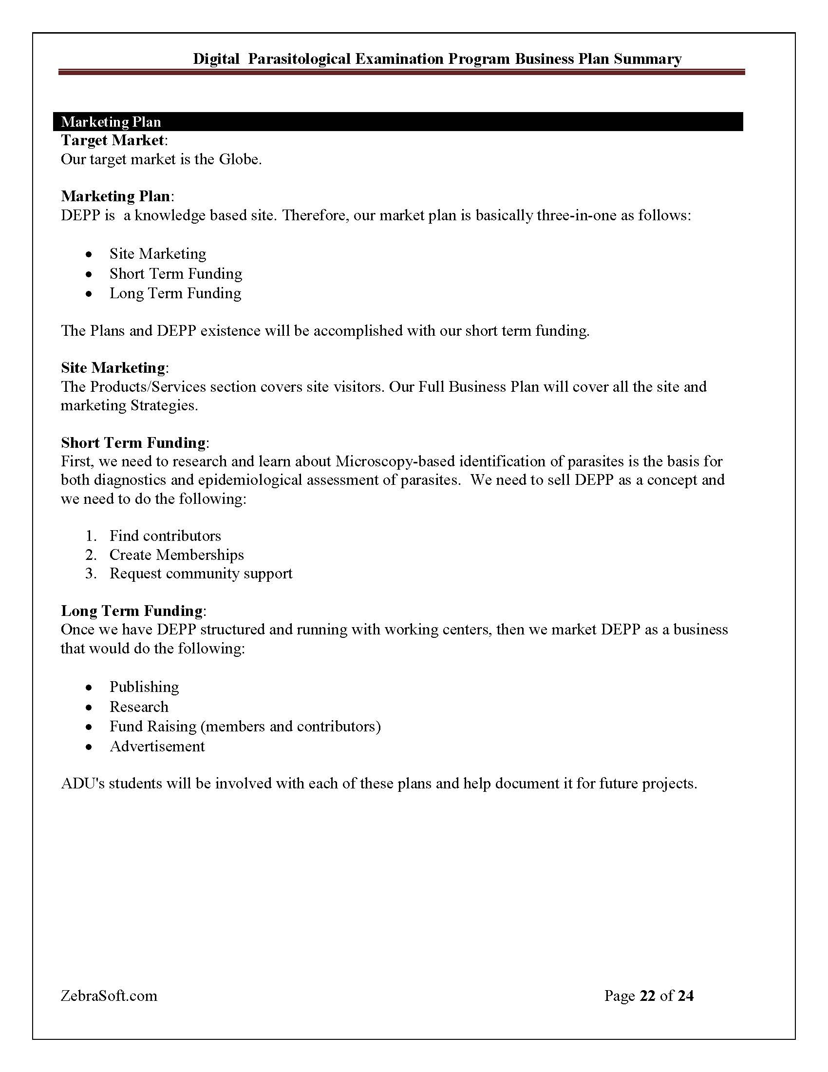 Business Plan 22
